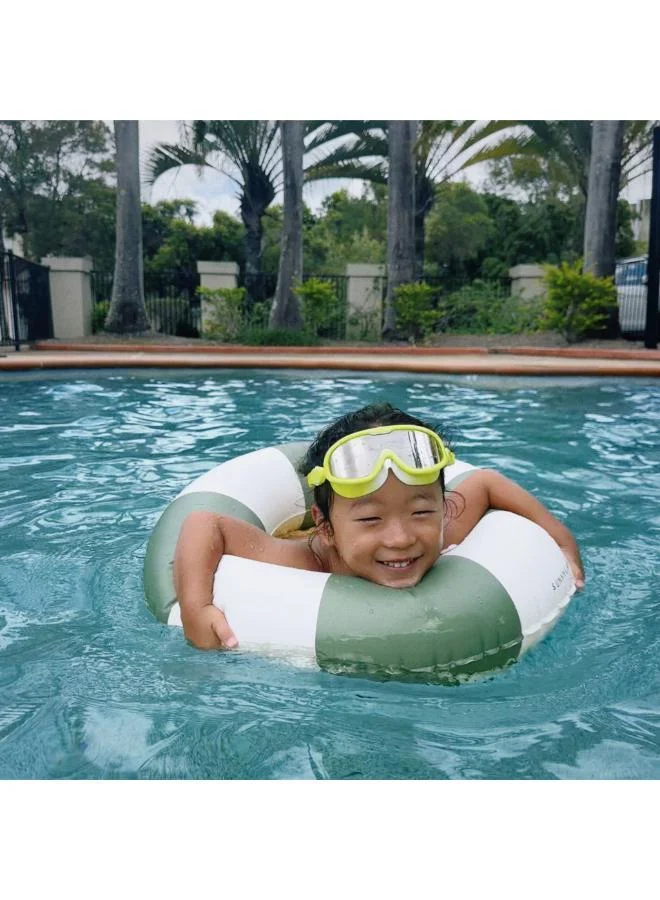 SUNNY LIFE  Mini Tube Pool Ring Olive Stripe for Men | Best Price UAE